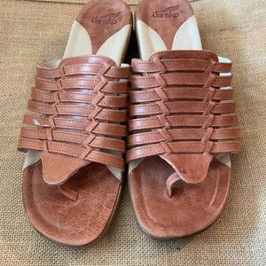 Dansko Sandals Brown size 41, great Condition